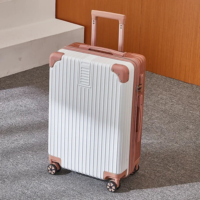 100% Aluminum Magnesium Alloy Luggage Trolley - 20-28 Inch
