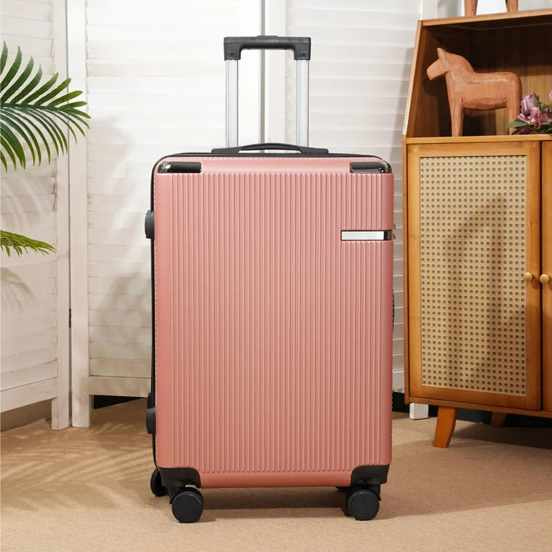 14/20/24/28 inch Scratch Proof Luggage Travel Bag 7kg Hand Carry 360° Silent Wheel