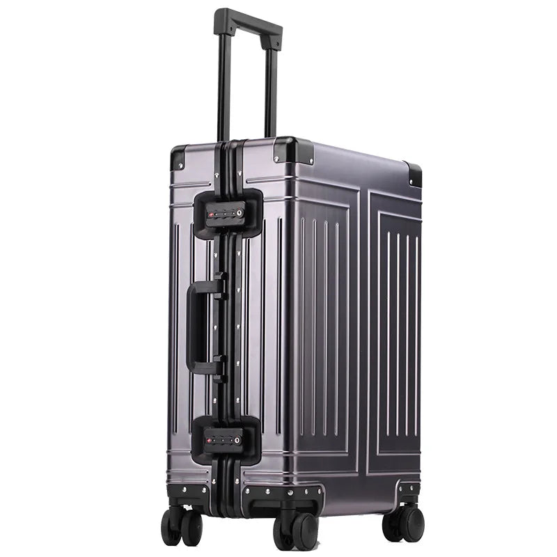 Alloy Hardshell Spinner Suitcase - Carry-On/Checked 20-28"