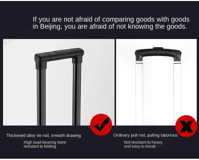 New Aluminum Frame Luggage 20/22/24/26/28 Inch Student