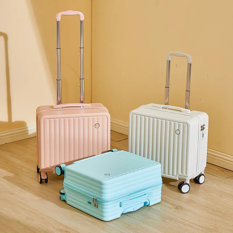 18 inches Travel Luggage Airline Cute Suitcase Password Box