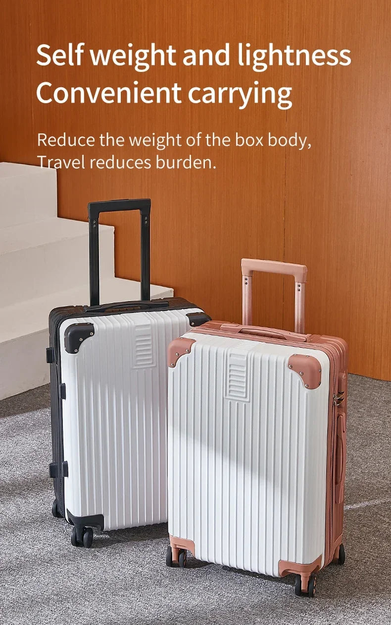 Alloy Hardshell Spinner Suitcase - Cup Holder, Carry-On/Checked 20-28"