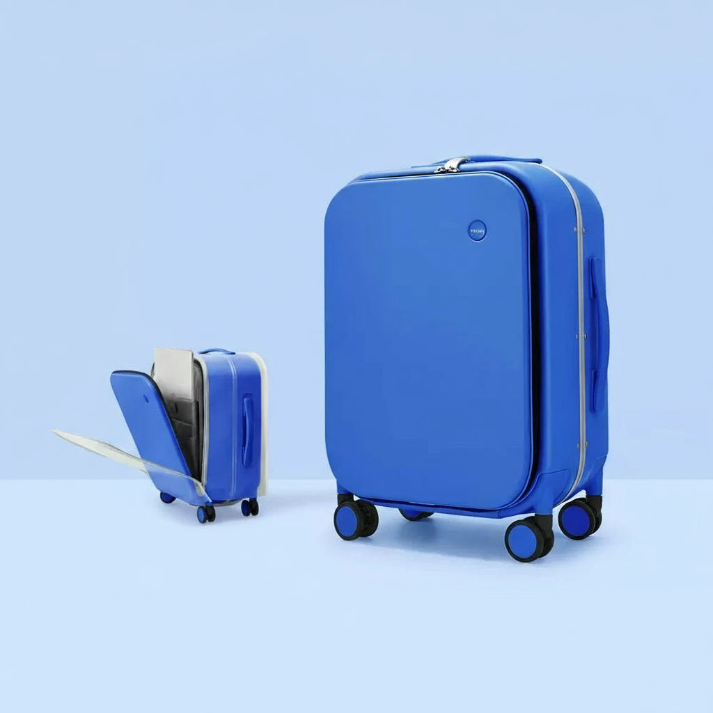 Aluminum Frame PC Hardshell Suitcase - Quick Access, 15.6" Laptop, Spinner 18-24"