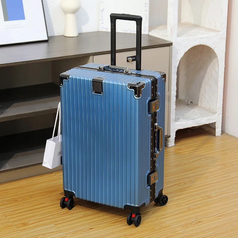 Luggage Suitcase Aluminum Frame 20 Trolley Case Universal