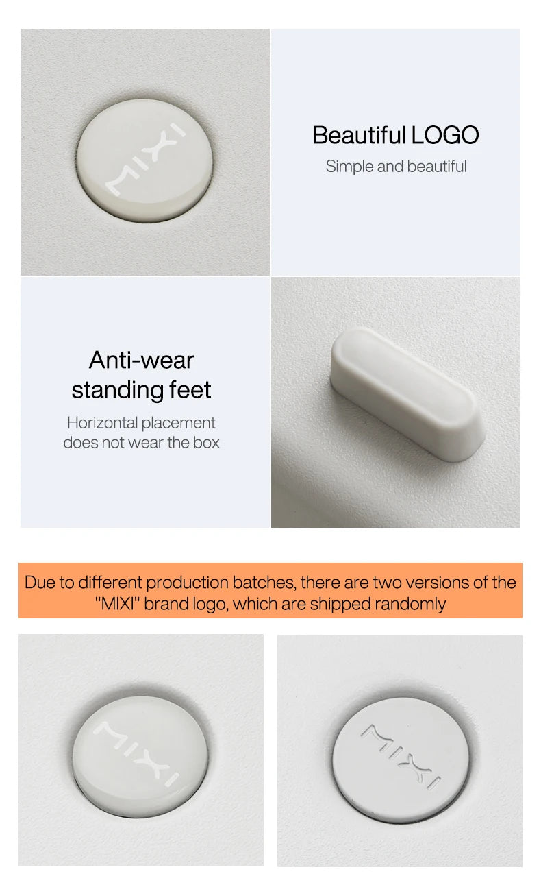 20-inch PC & Aluminum Frame Hardshell Suitcase - Wide Handle Carry-On Luggage