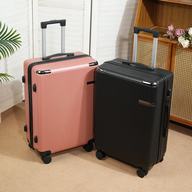 14/20/24/28 inch Scratch Proof Luggage Travel Bag 7kg Hand Carry 360° Silent Wheel