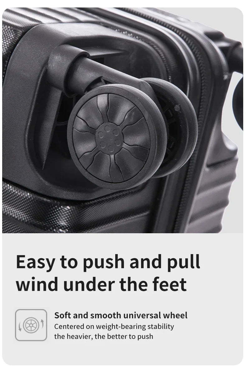 Alloy Hardshell Spinner Suitcase - Cup Holder, Carry-On/Checked 20-28"