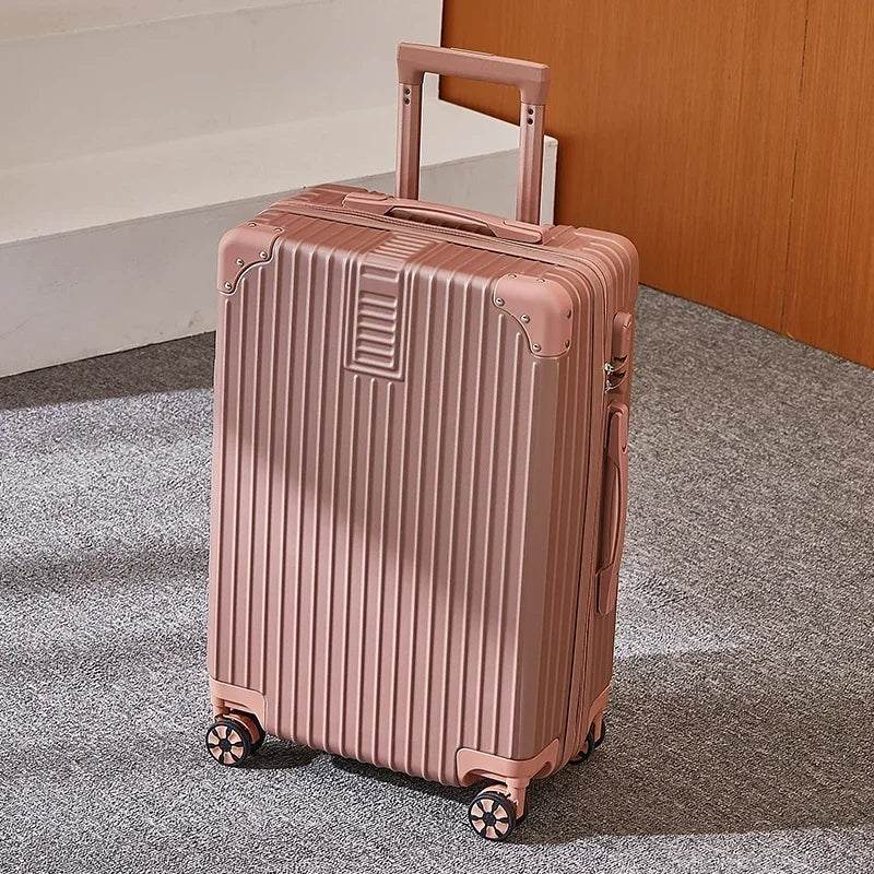 Alloy Hardshell Spinner Suitcase - Cup Holder, Carry-On/Checked 20-28"