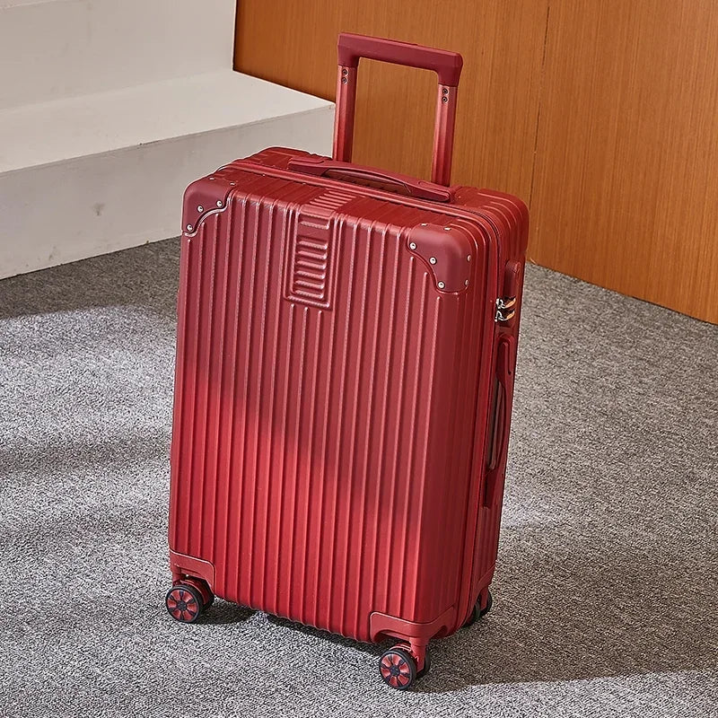 Alloy Hardshell Spinner Suitcase - Cup Holder, Carry-On/Checked 20-28"