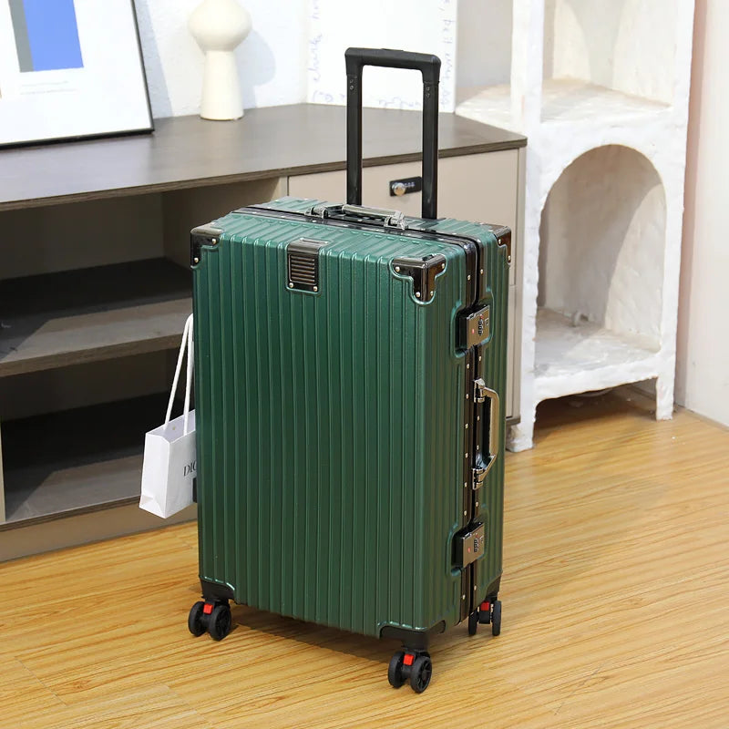 Luggage Suitcase Aluminum Frame 20 Trolley Case Universal