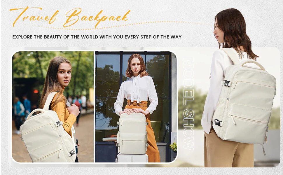 Ryanair Cabin Backpack 40x20x25 - Compression, Laptop Bag, Unisex