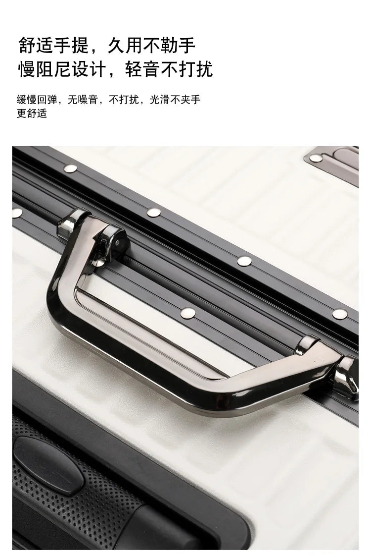 Luggage Suitcase Aluminum Frame 20 Trolley Case Universal