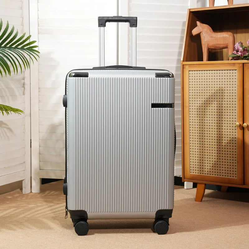14/20/24/28 inch Scratch Proof Luggage Travel Bag 7kg Hand Carry 360° Silent Wheel