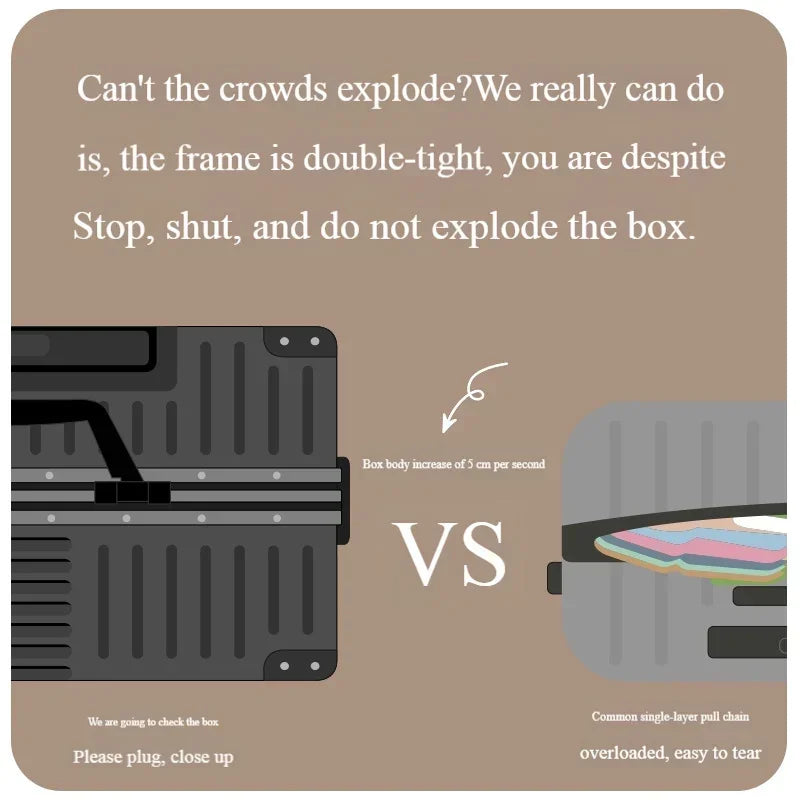 Alloy Hardshell Spinner Suitcase - Cup Holder, Carry-On/Checked 20-28"