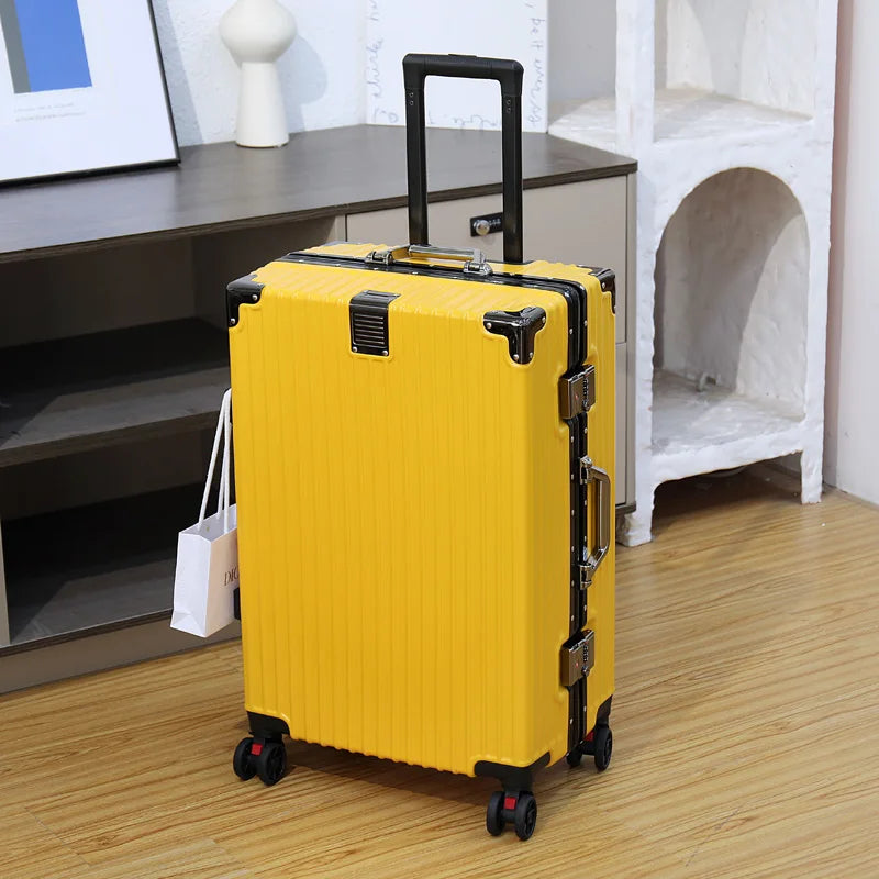 Luggage Suitcase Aluminum Frame 20 Trolley Case Universal