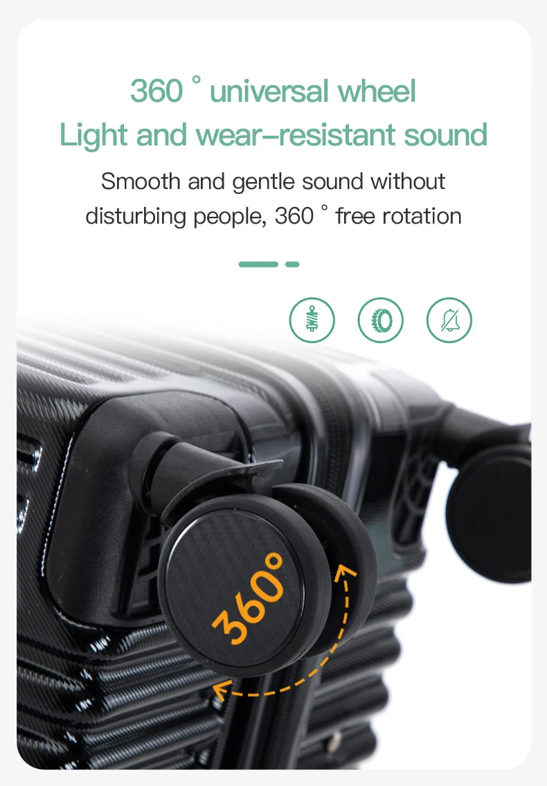 Modern Carry on Trolley CaseCustom Large 20/22/24/26/28 Inch