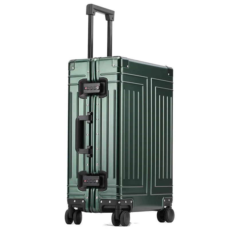 Alloy Hardshell Spinner Suitcase - Carry-On/Checked 20-28"