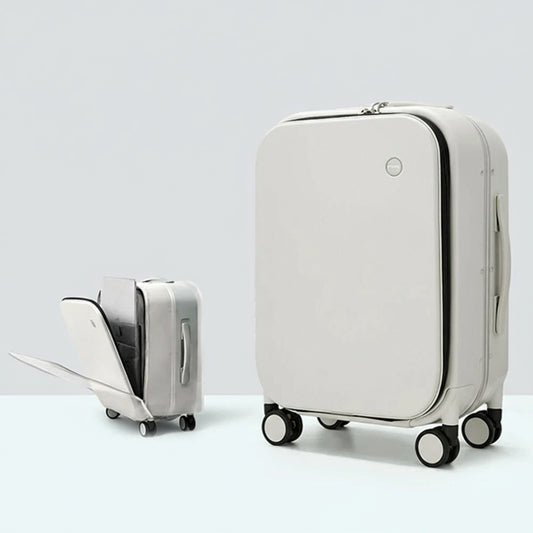 Aluminum Frame PC Hardshell Suitcase - Quick Access, 15.6" Laptop, Spinner 18-24"