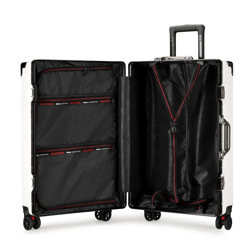 Luggage Suitcase Aluminum Frame 20 Trolley Case Universal